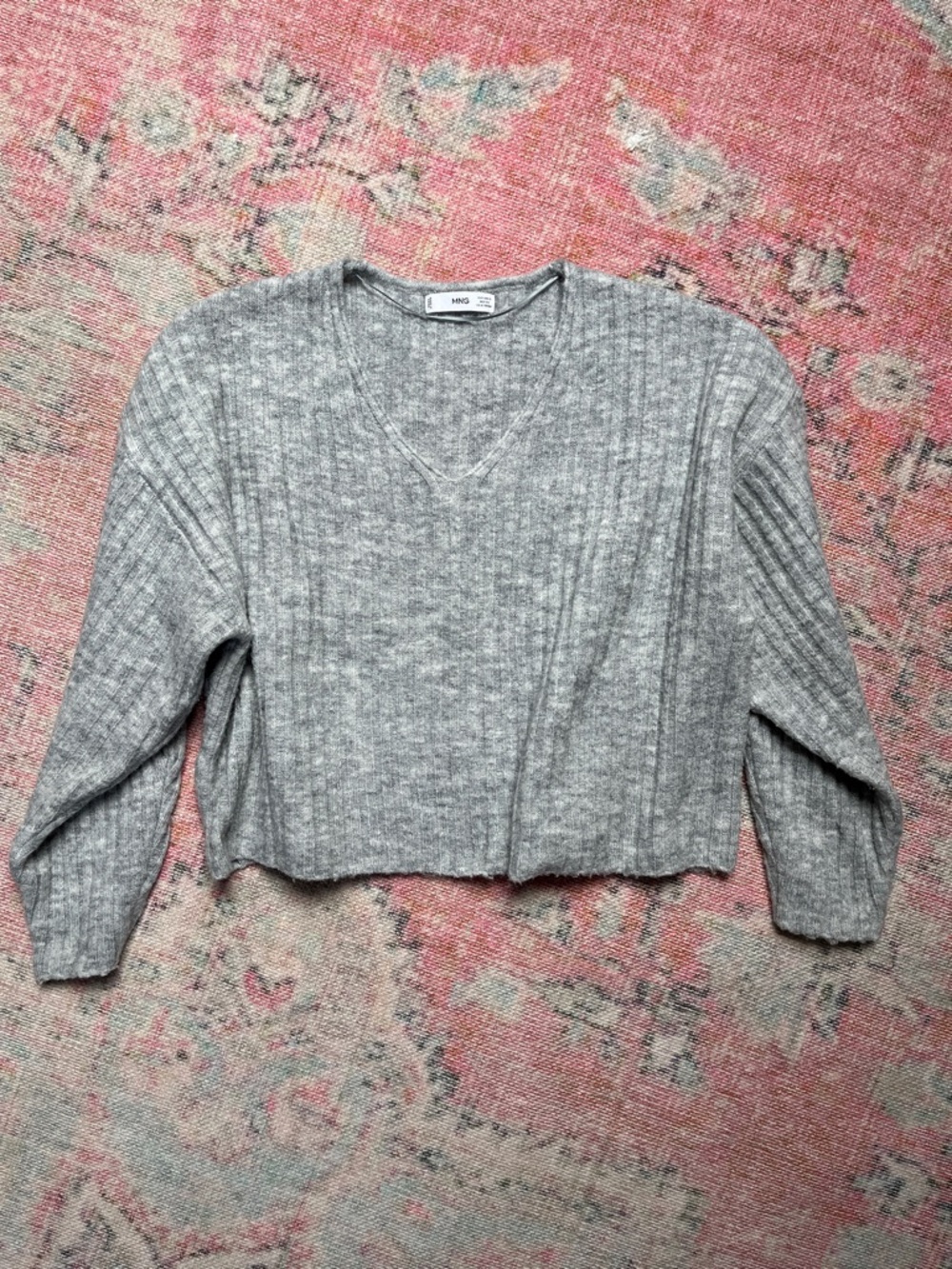 Mango V-neck Sweater